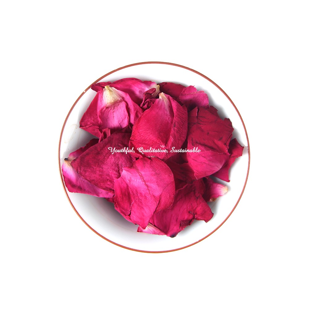 Deep Red Rose Petals