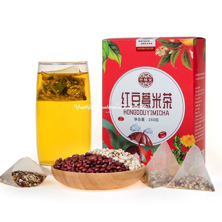 Red Bean & Barley Tea (8g x 20 triangle tea bags)