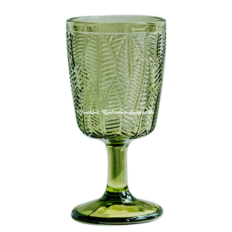 Leafy Wine Glass