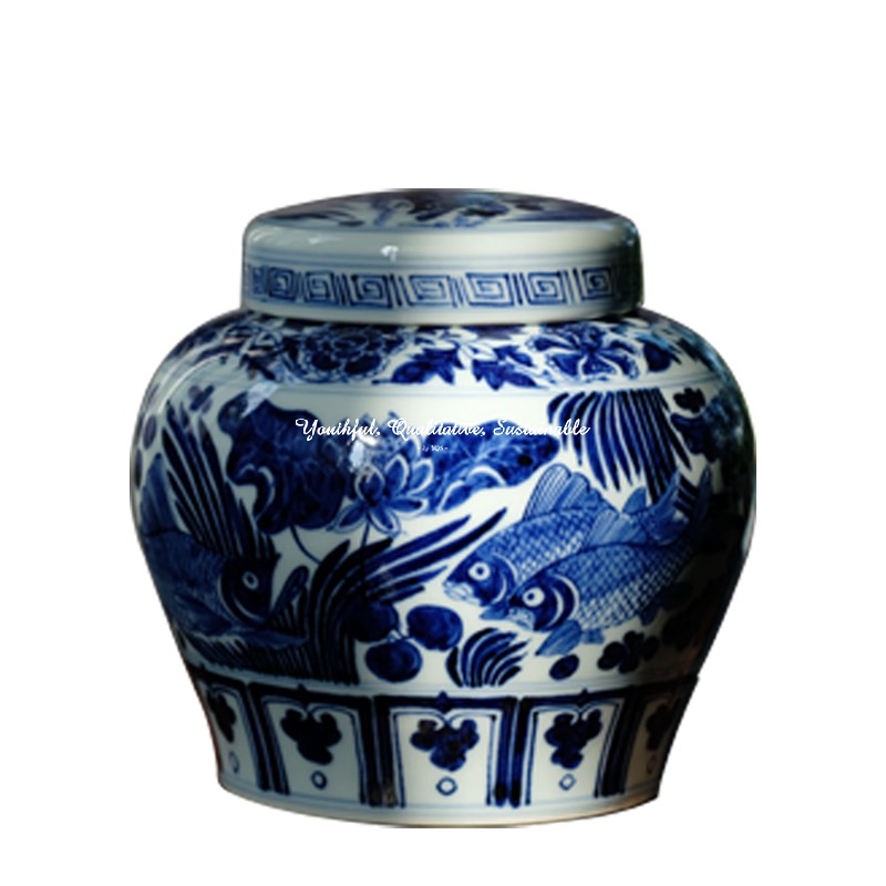 Ming Dynasty Chenghua Blue and White Double-Cap Tea Pot (Two Patterns)