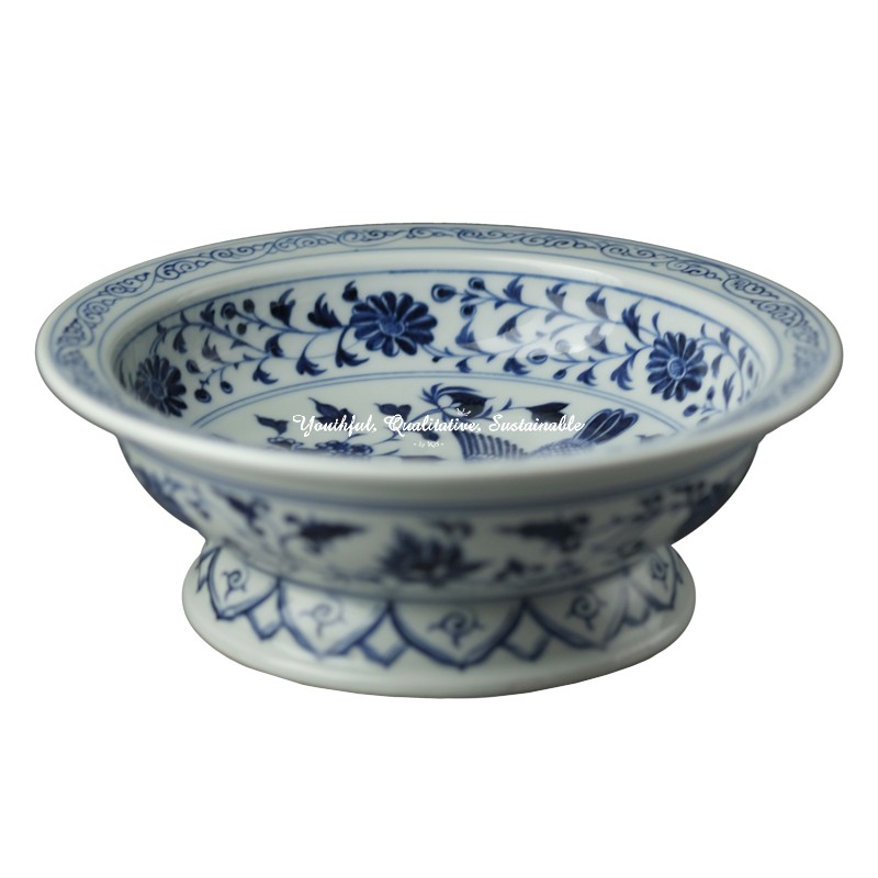 High Foot Plate with Phoenix Pattern