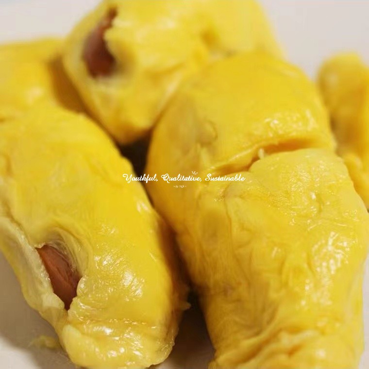 Wholesale D197 Musang King Frozen Durian Seed Pulp